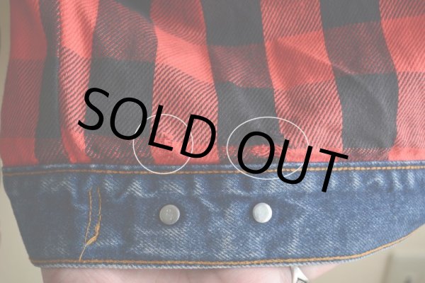 画像20: 1980s Levi's 70411デニムジャケット　 ネルライナー　 表記38  (20)