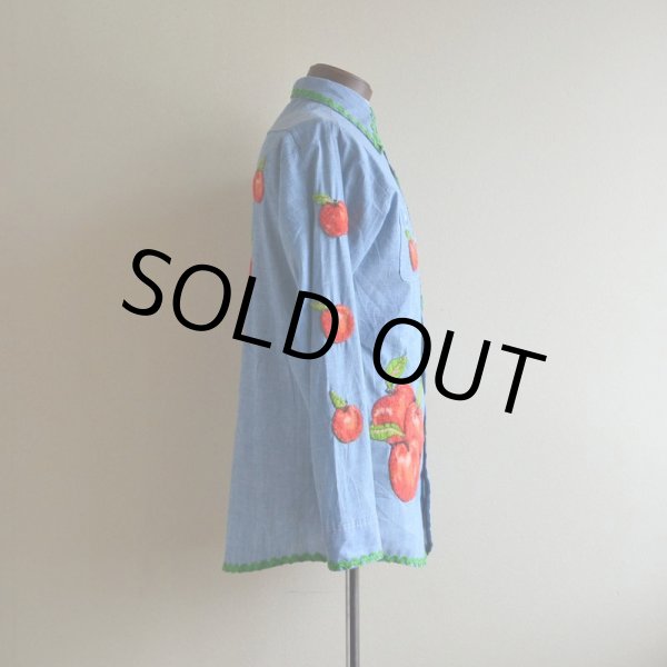 画像2: 70s ELY シャンブレーシャツ　 表記18  (2)