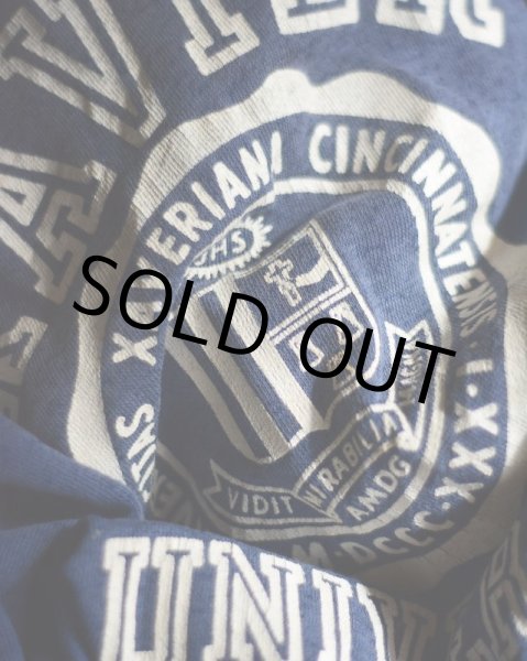 画像2: 1980s XAVIER UNIVERSITY カレッジパーカー  実寸M  (2)