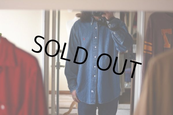 画像13: RalphLauren デニムBDシャツ　 表記L  (13)