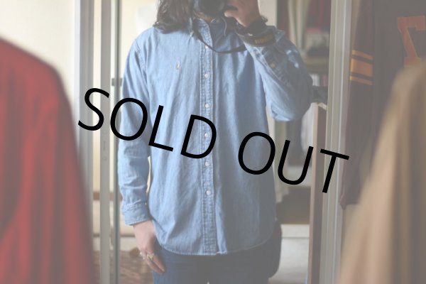 画像11: RalphLauren デニムBDシャツ　 表記Boys XL  (11)