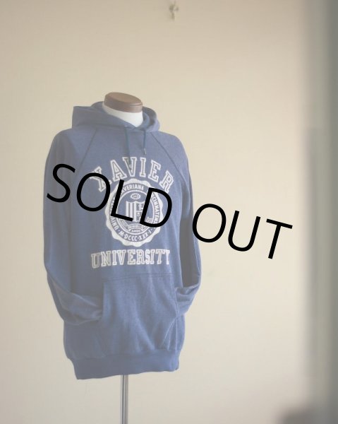 画像3: 1980s XAVIER UNIVERSITY カレッジパーカー  実寸M  (3)