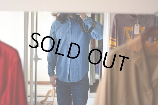 画像10: RalphLauren デニムBDシャツ　 表記8  (10)