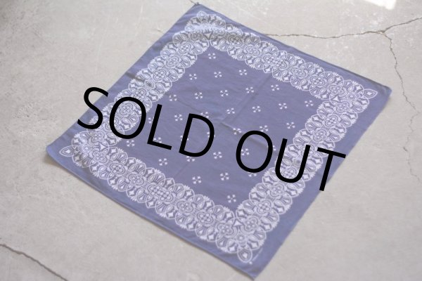 画像6: 1960s クロスモチーフ バンダナ (6)