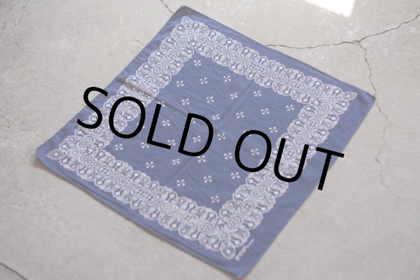 画像6: 1960s クロスモチーフ バンダナ　 RN 14193  (6)