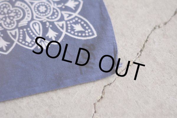 画像5: 1960s クロスモチーフ バンダナ　 RN 14193  (5)