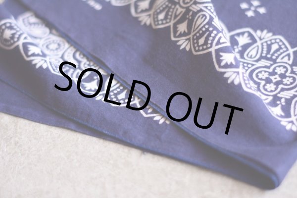 画像3: 1960s クロスモチーフ バンダナ　 RN 14193  (3)