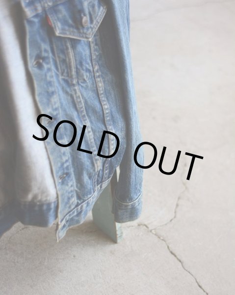 画像2: 1970s LEVI'S 70505 INDIGO　 サークルRタブ　 表記34  (2)