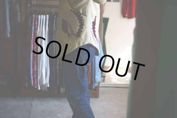 画像5: VINTAGE ジップアップジャケット  インディアンモチーフ  表記10  (5)