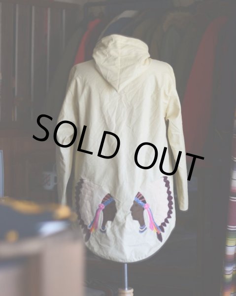 画像2: VINTAGE ジップアップジャケット  インディアンモチーフ  表記10  (2)