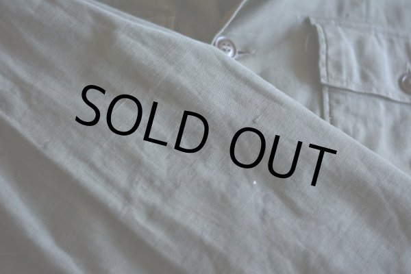 画像3: 1950s US.ARMY ユーティリティシャツ  1st初期  表記SMALL  (3)