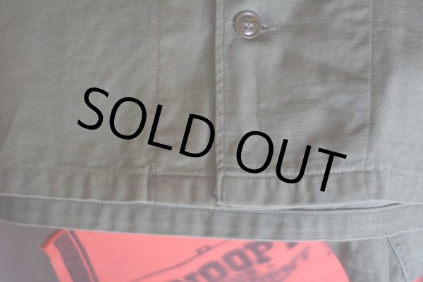 画像4: 1950s US.ARMY ユーティリティシャツ  1st初期  表記SMALL  (4)