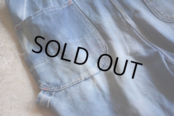 画像7: 1970s BIGMAC デニムオーバーオール  実寸W40  (7)