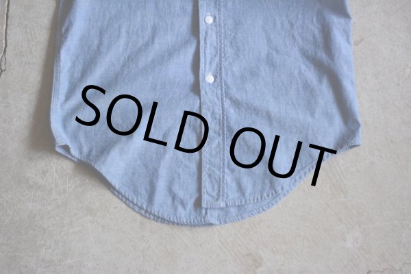 画像14: 1960s BIGMAC シャンブレーシャツ  表記S  (14)