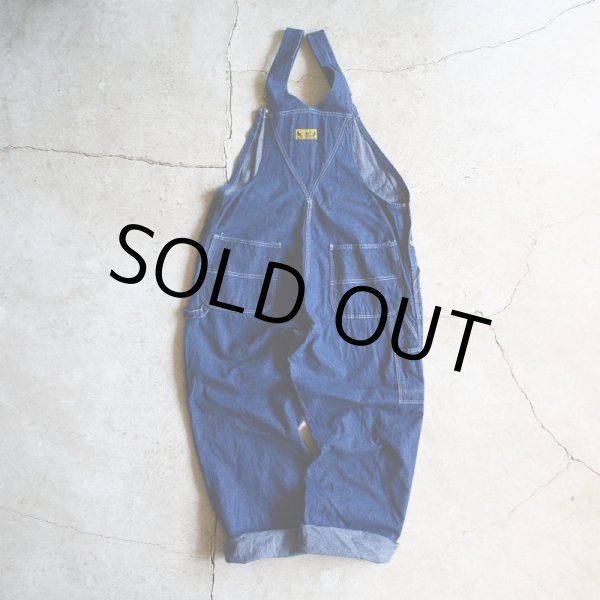 画像2: 1970s WASHINGTON DEE CEE デニムオーバーオール　 表記W42 L30  (2)