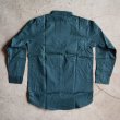 画像3: 1960s BIG YANK マチ付きワークシャツ　 “100％ COTTON”　 DEAD STOCK　 表記15 S  (3)