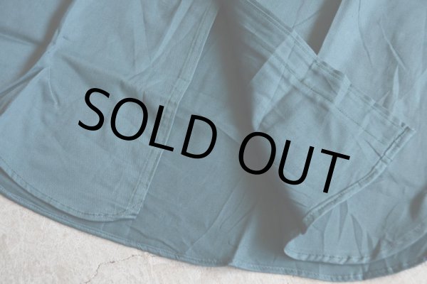 画像11: 1960s BIG YANK マチ付きワークシャツ　 “100％ COTTON”　 DEAD STOCK　 表記15 S  (11)