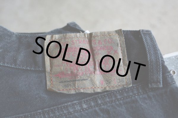 画像7: EURO LEVI'S 501BLK　 表記W32 L36  (7)