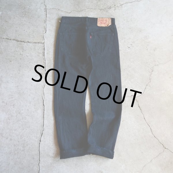 画像2: EURO LEVI'S 501BLK　 表記W31 L32  (2)