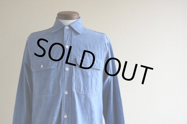 画像8: 1960s BIGMAC シャンブレーシャツ  表記S  (8)