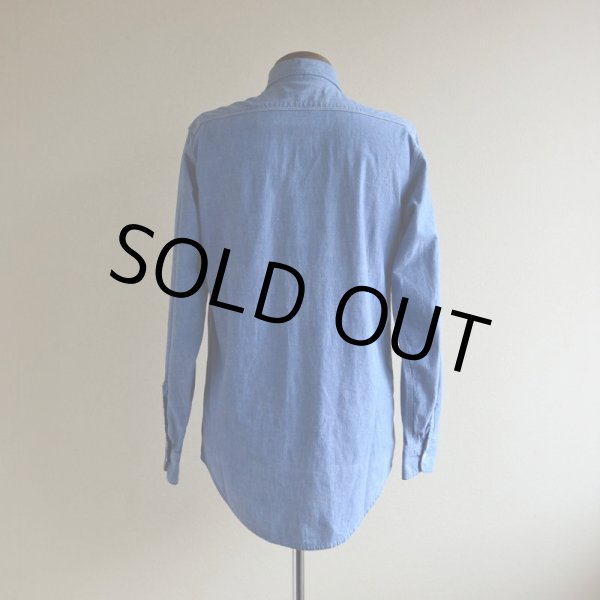 画像3: 1960s BIGMAC シャンブレーシャツ  表記S  (3)