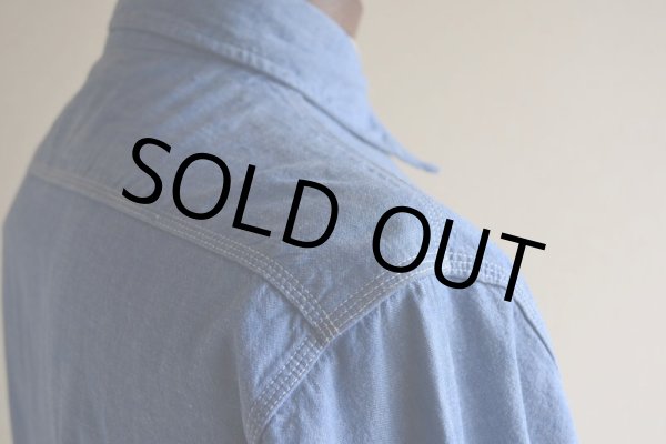 画像16: 1960s BIGMAC シャンブレーシャツ  表記S  (16)