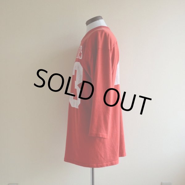 画像4: 1970s-80s ナンバリング フットボールTシャツ　 実寸L〜  (4)