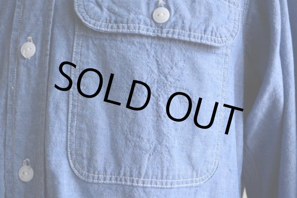 画像11: 1960s BIGMAC シャンブレーシャツ  表記S  (11)