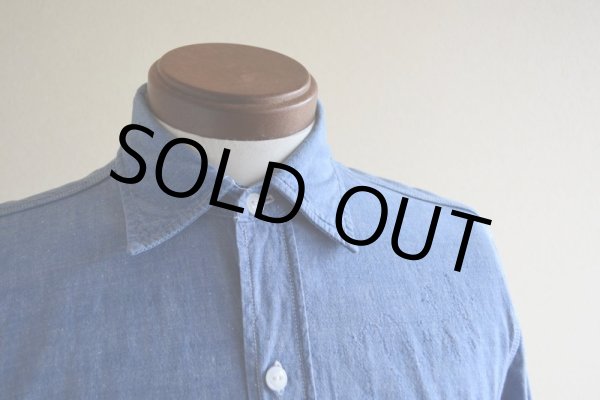 画像9: 1960s BIGMAC シャンブレーシャツ  表記S  (9)