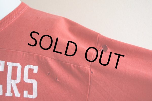 画像11: 1970s-80s ナンバリング フットボールTシャツ　 実寸L〜  (11)