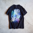 画像5: 1990s 猫の目から怪光線Tシャツ　 実寸M  (5)