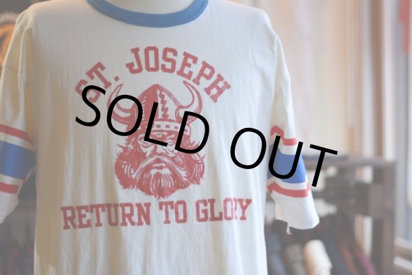 画像3: 1970s VELVA SHEEN フットボールTシャツ　 ナンバリング　 表記XL  (3)