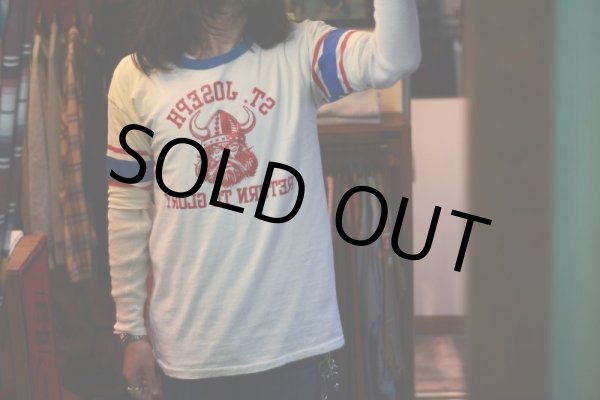 画像5: 1970s VELVA SHEEN フットボールTシャツ　 ナンバリング　 表記XL  (5)