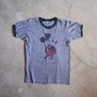 画像2: 1980s MICKEY MOUSE リンガーTシャツ　 実寸M  (2)