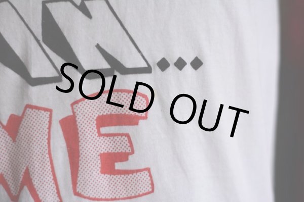 画像4: 1980s PRINT Tシャツ　 両面プリント　 表記M  (4)