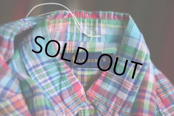 画像5: RalphLauren リネンBDシャツ　 表記S  (5)