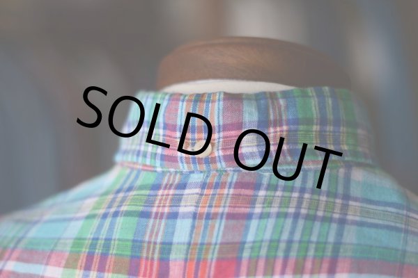 画像4: RalphLauren リネンBDシャツ　 表記S  (4)