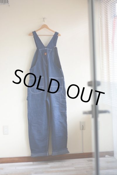 画像2: 1990s BIG BEN デニムオーバーオール  表記W38 L32  (2)