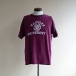 画像1: 1980s Champion HARVARDカレッジTシャツ　 表記XL  (1)