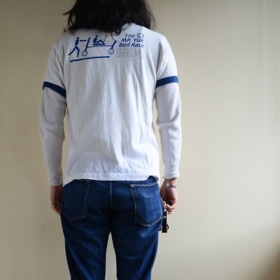 画像3: 1980s PEPSI リンガーTシャツ　 両面プリント　 表記XL 