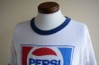 画像6: 1980s PEPSI リンガーTシャツ　 両面プリント　 表記XL  (6)