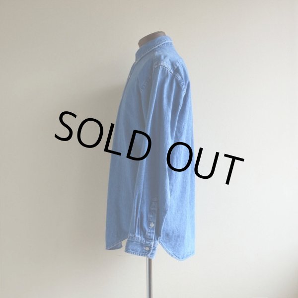 画像4: RalphLauren デニムBDシャツ　 表記Boys L  (4)