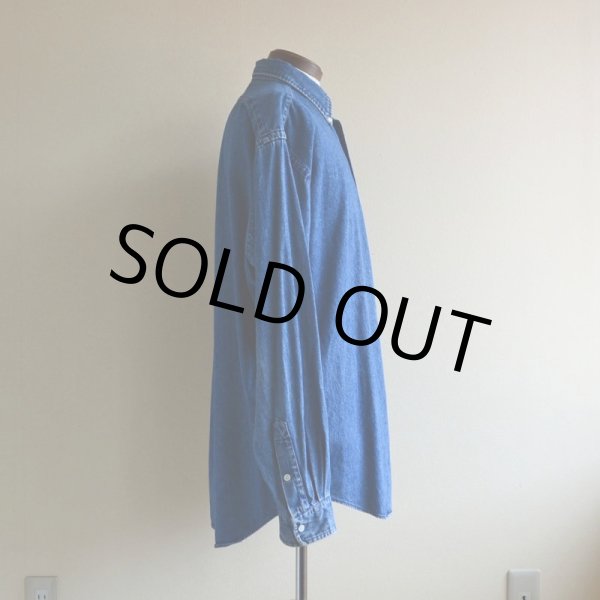 画像2: RalphLauren デニムBDシャツ　 表記L  (2)