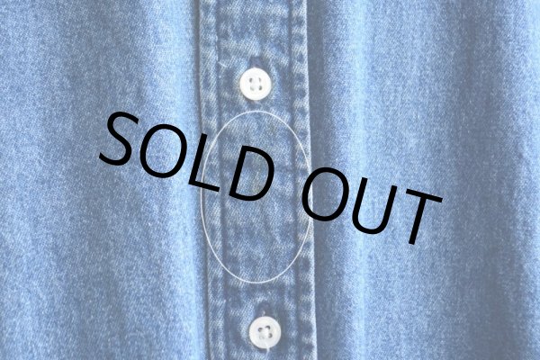 画像10: RalphLauren デニムBDシャツ　 表記L  (10)