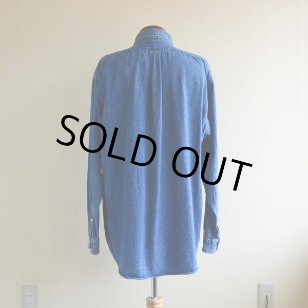 画像3: RalphLauren デニムBDシャツ　 表記L  (3)