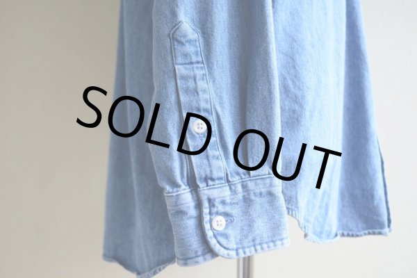 画像8: RalphLauren デニムBDシャツ　 表記Boys XL  (8)