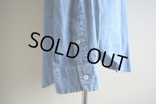 画像8: RalphLauren シャンブレーBDシャツ  表記M  (8)