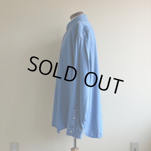 画像4: RalphLauren デニムBDシャツ　 表記XXL  (4)