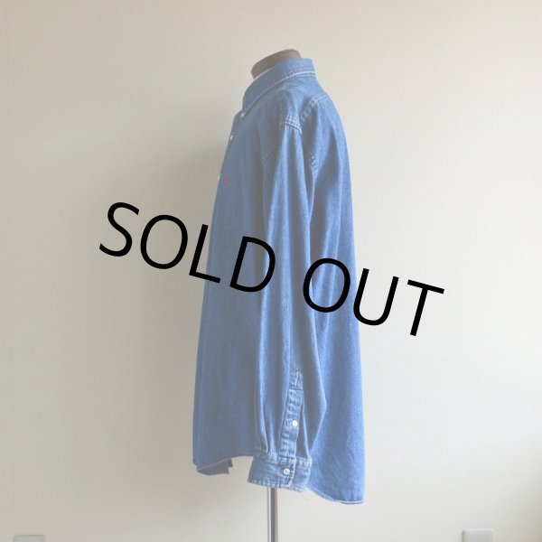 画像4: RalphLauren デニムBDシャツ　 表記L  (4)