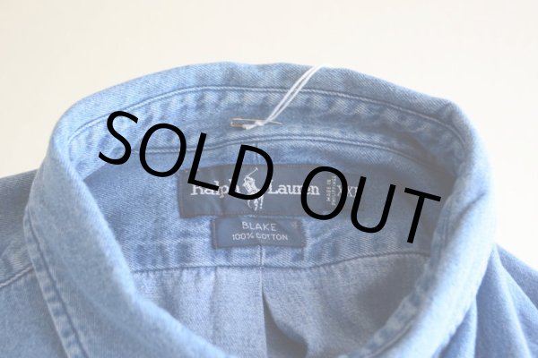 画像9: RalphLauren デニムBDシャツ　 表記XXL  (9)